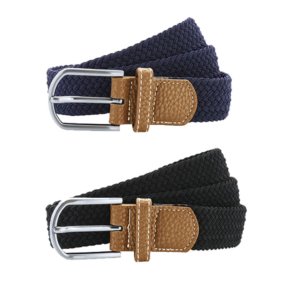 AQ900 Asquith & Fox Geflochtener Stretchgürtel