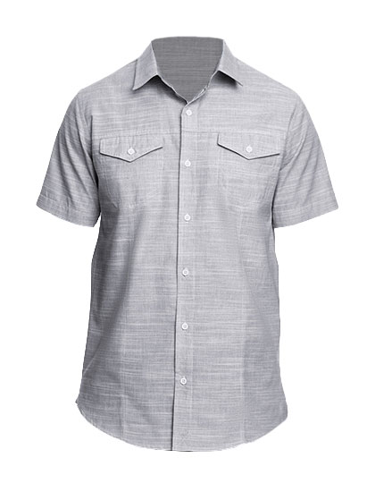 BU9247 Burnside Hemd mit gewebter Textur