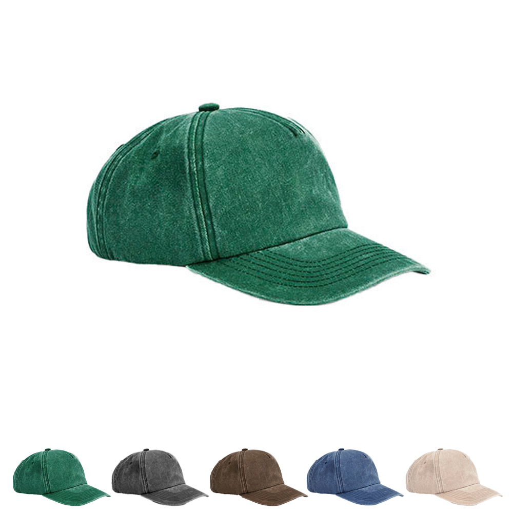 CB657 Beechfield 5 Panele Kappe Vintage-Stil