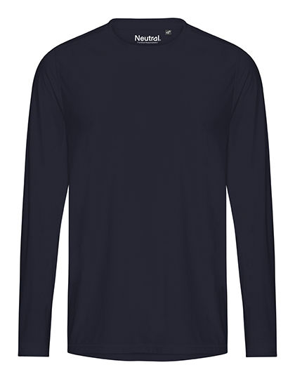 NER61050 Neutral Sportshirt langarm T-Shirt recycelt