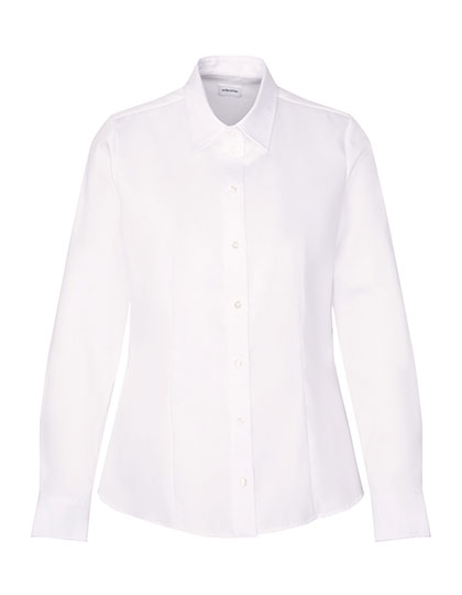 SN080661 Seidensticker Damen Bluse Slim Fit Twill langarm