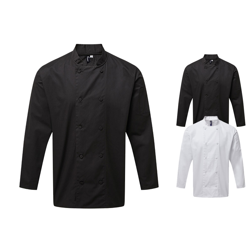 PW903 Premier Workwear Kochjacke Langarm