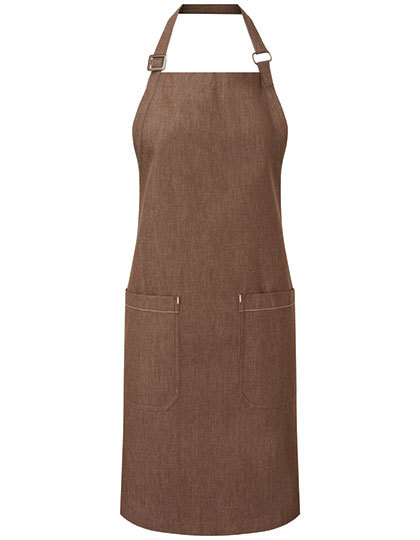 PW113 Premier Workwear Latzschürze Bio-Denim Fairtrade Schürze