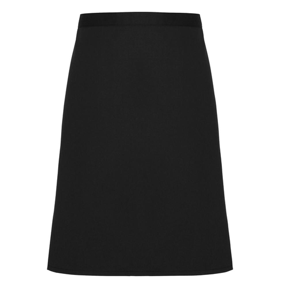 PW114 Premier Workwear Schürze mittlere Länge (Fairtrade Baumwolle)