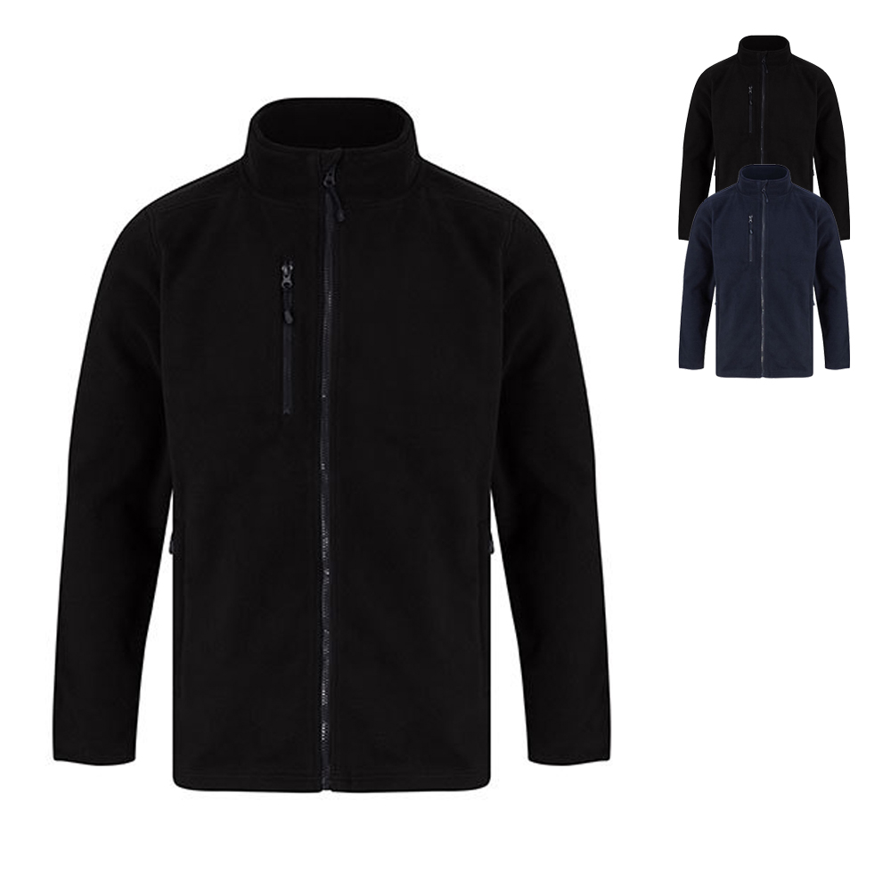 W860 Henbury Recyceltes Polyester Microfleece Jacke