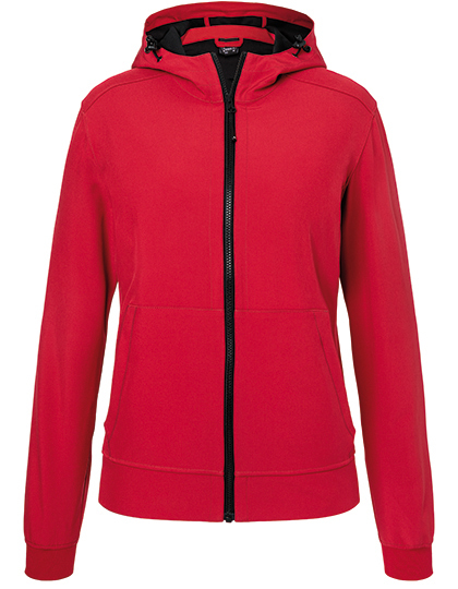 JN1145 James+Nicholson ´Damen Kapuzen Softshelljacke