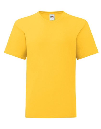 F130K Fruit of the Loom Kinder Iconic T-shirt kurzarm
