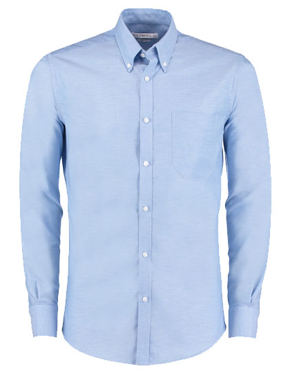 K182 Kustom Kit Hemd Langarm Oxford Shirt Long Sleeve