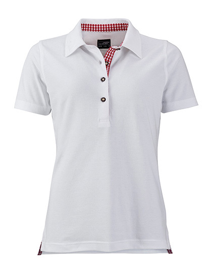 JN715 James+Nicholson Damen Traditionell Polo