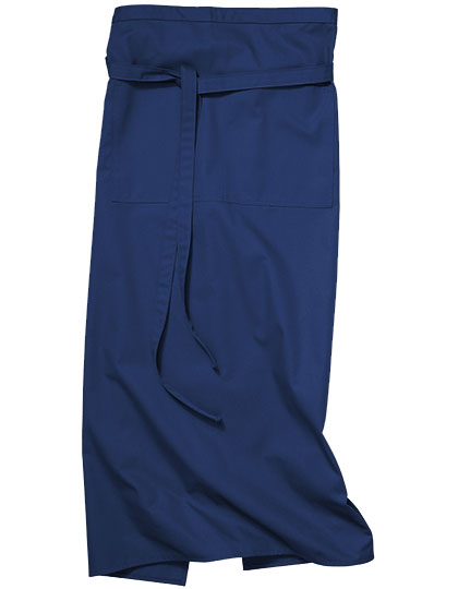 cgw1261_navy CGW1261 CG Workwear Bistroschürze Roma mit Tasche 80 x 100 cm