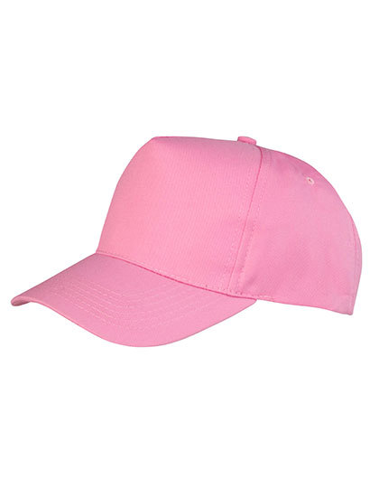RH84 Result Headwear Boston 5-Panel Kappe Stirnverstärkung ohne Mittelnaht