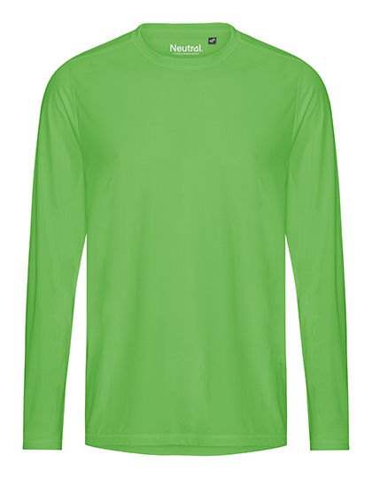 NER61050 Neutral Sportshirt langarm T-Shirt recycelt