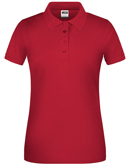 JN873 James+Nicholson Damen Bio Arbeits Polo