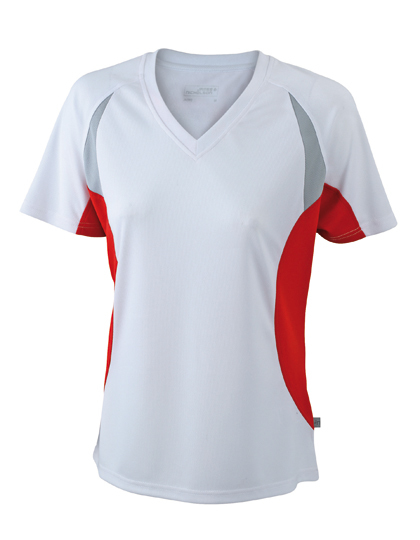 JN390 James+Nicholson Damen Laufshirt kurzarm