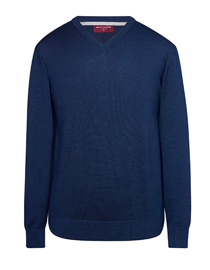 BR7818 Brook Taverner Herren V-Ausschnitt Pullover Boston