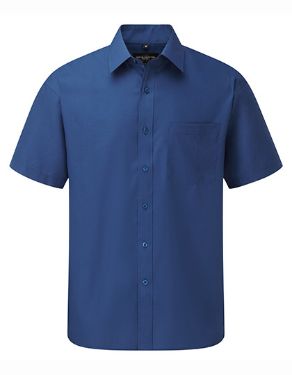 Z935 Russell Collection Kurzarm Popeline-Hemd