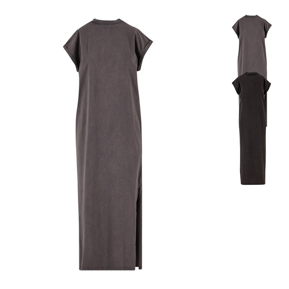 BY303 Build Your Brand Damen langes Kleid Vintage-Stil
