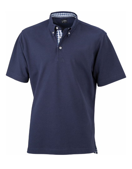 JN964 James+Nicholson Herren einfaches Polo kurzarm