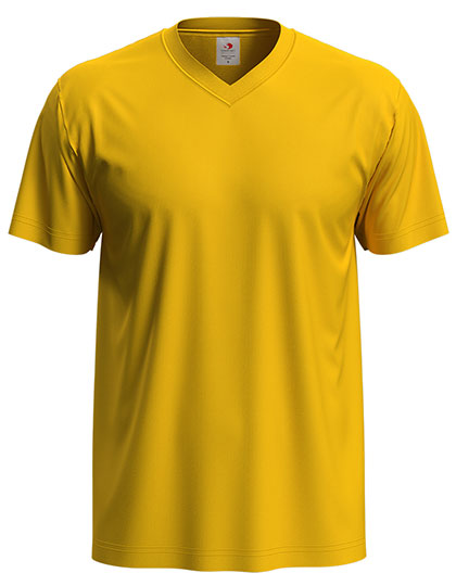 S270 Stedman® klassisches T-Shirt V-Ausschnitt kurzarm Herren