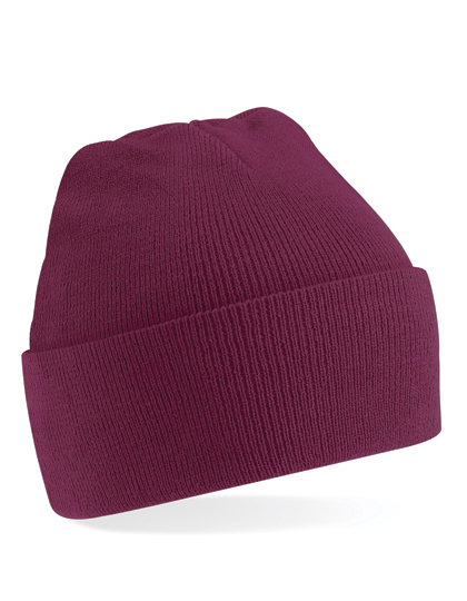 CB45 Beechfield Strickmütze Mütze mit Bündchen Original