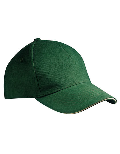 MB035 myrtle beach Kappe 5 Panel  Laminiertes Frontpanel