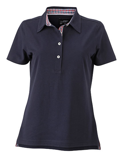 JN969 James+Nicholson Damen einfaches Polo kurzarm