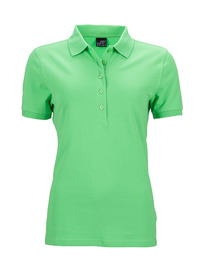 JN709 James+Nicholson Damen Elastisch Polo Piqué