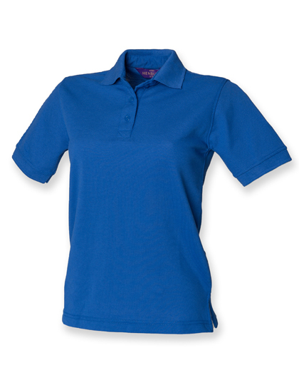 W401 Henbury Damen 65/35 klassisches Piqué-Poloshirt Kurzarm