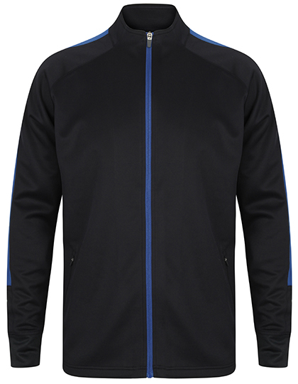 FH871 Finden+Hales Trainingsjacke aus Strickgewebe