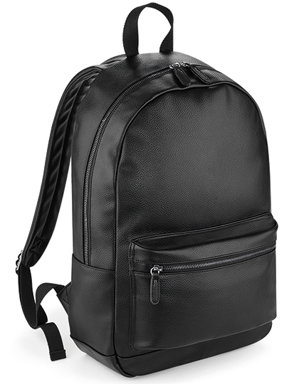 BG255 BagBase Faux Lederoptik Fashion Rucksack