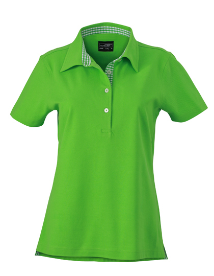 JN969 James+Nicholson Damen einfaches Polo kurzarm