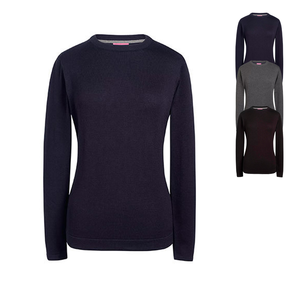 BR2384 Brook Taverner Damen Helena Rundhals Pullover
