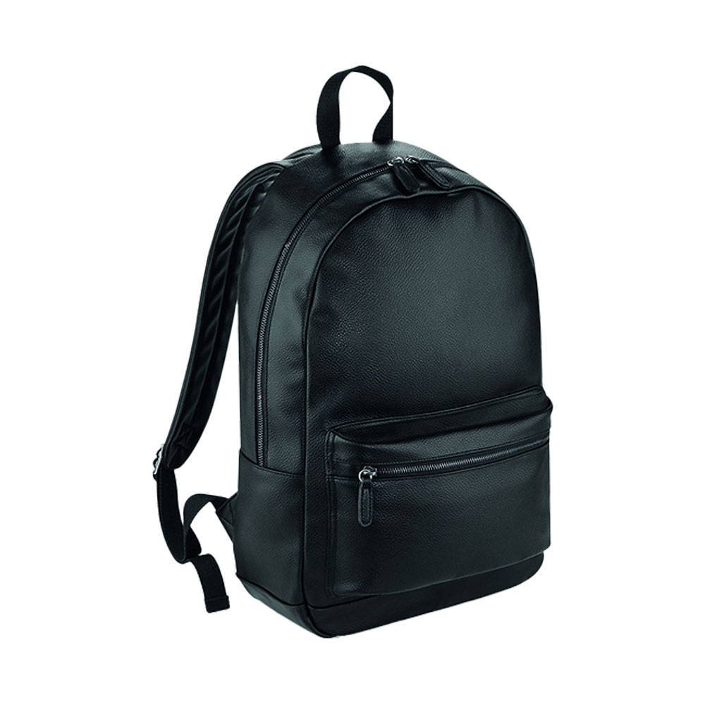 BG255 BagBase Faux Lederoptik Fashion Rucksack