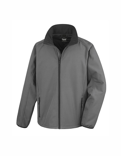 RT231 Result Core Bedruckbare Softshelljacke für Herren