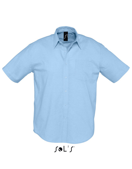 L612 SOL´S Herren Oxford-Kurzarmhemd Brisbane