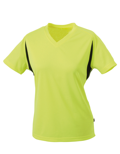 JN316 James+Nicholson Damen Laufshirt kurzarm