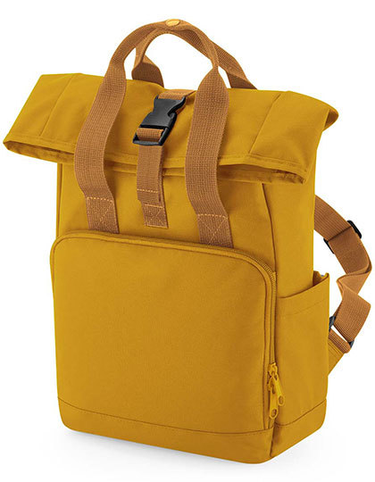 BG118S BagBase Recycelter Mini Twin Handle Roll-Top Rucksack