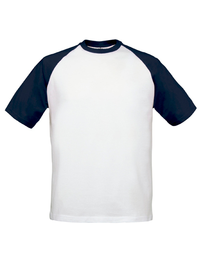 BCTU020 B&C kurzarm T-Shirt Base-Ball