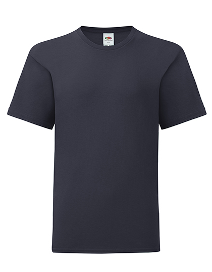 F130K Fruit of the Loom Kinder Iconic T-shirt kurzarm