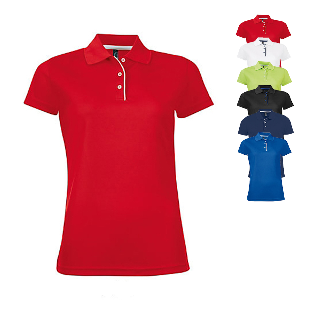 L544 SOL´S Damen Sport Polo Shirt Performer