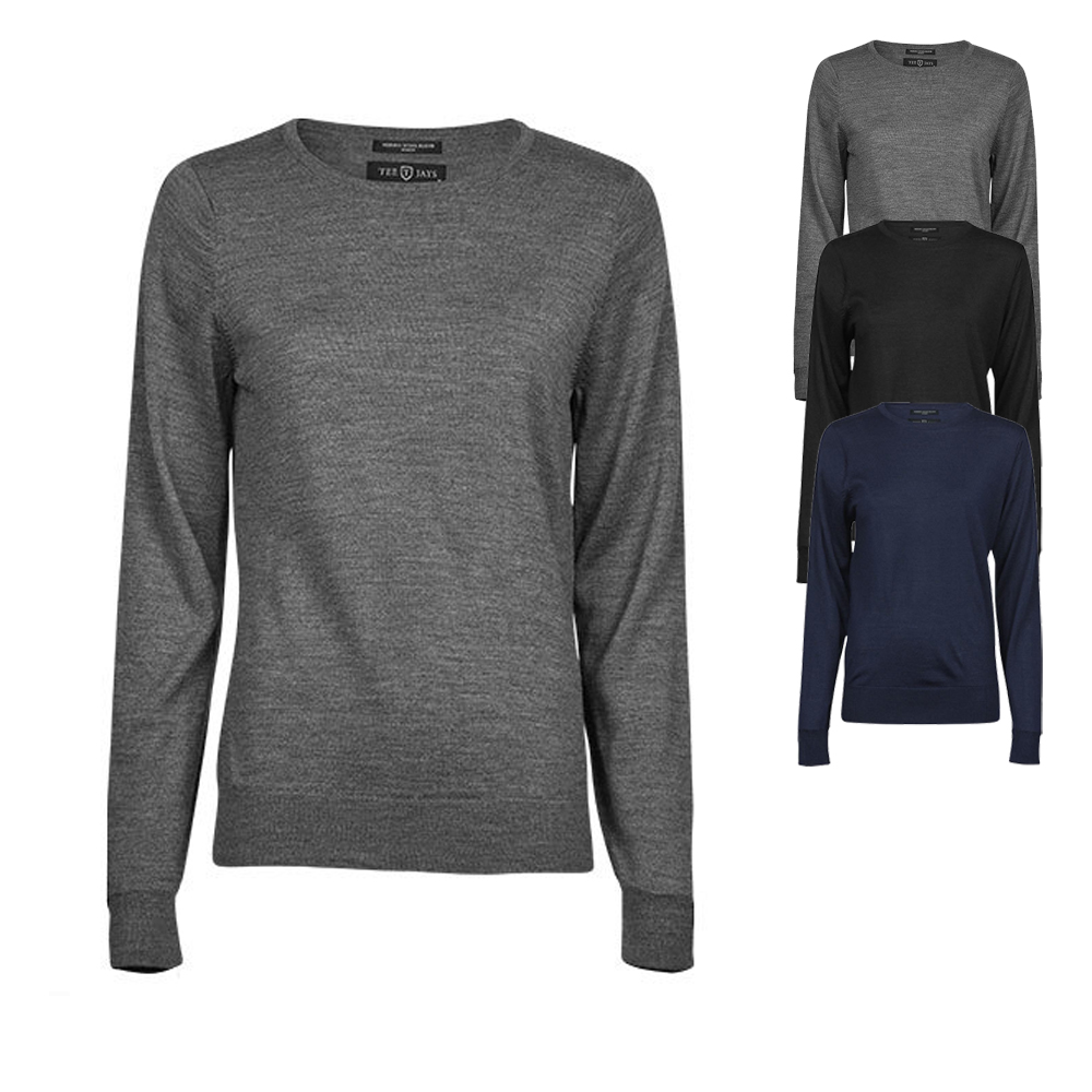 TJ6006 Tee Jays Damen Rundhals Pullover