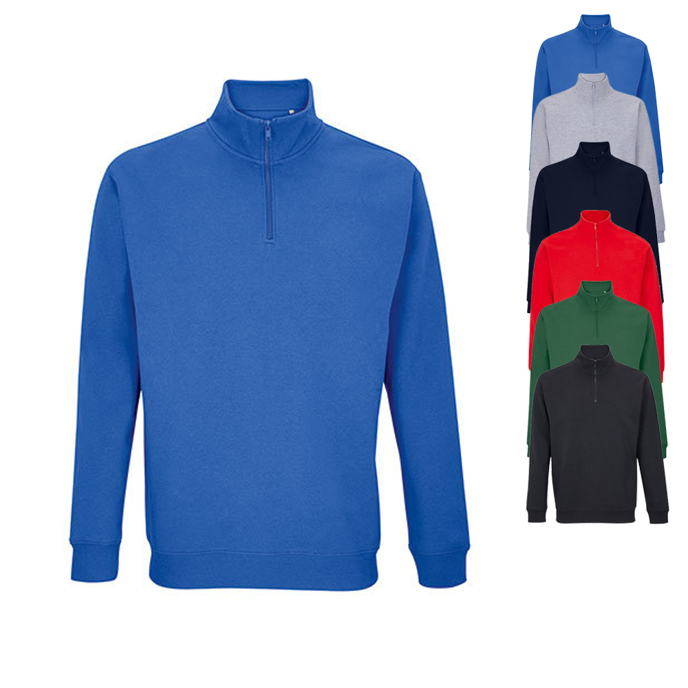L04234 SOLS Unisex 1/4 Reißverschluss Sweatshirt Conrad