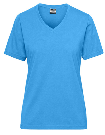 JN1807 James+Nicholson Damen BIO Arbeitskleidung T-Shirt