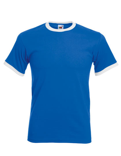 Fruit of the Loom Ringer T-shirt kurzarm