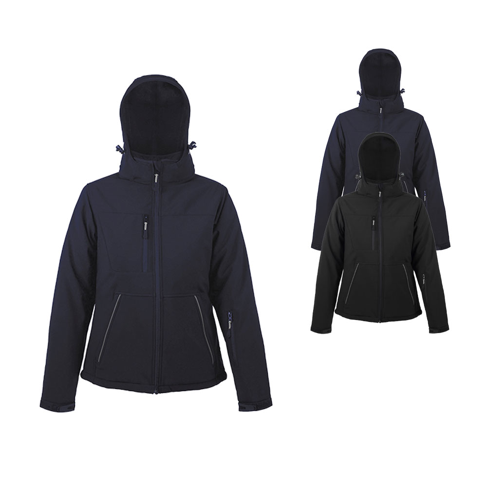 L844 SOL´S Rock Damen Softshelljacke Gepolstert