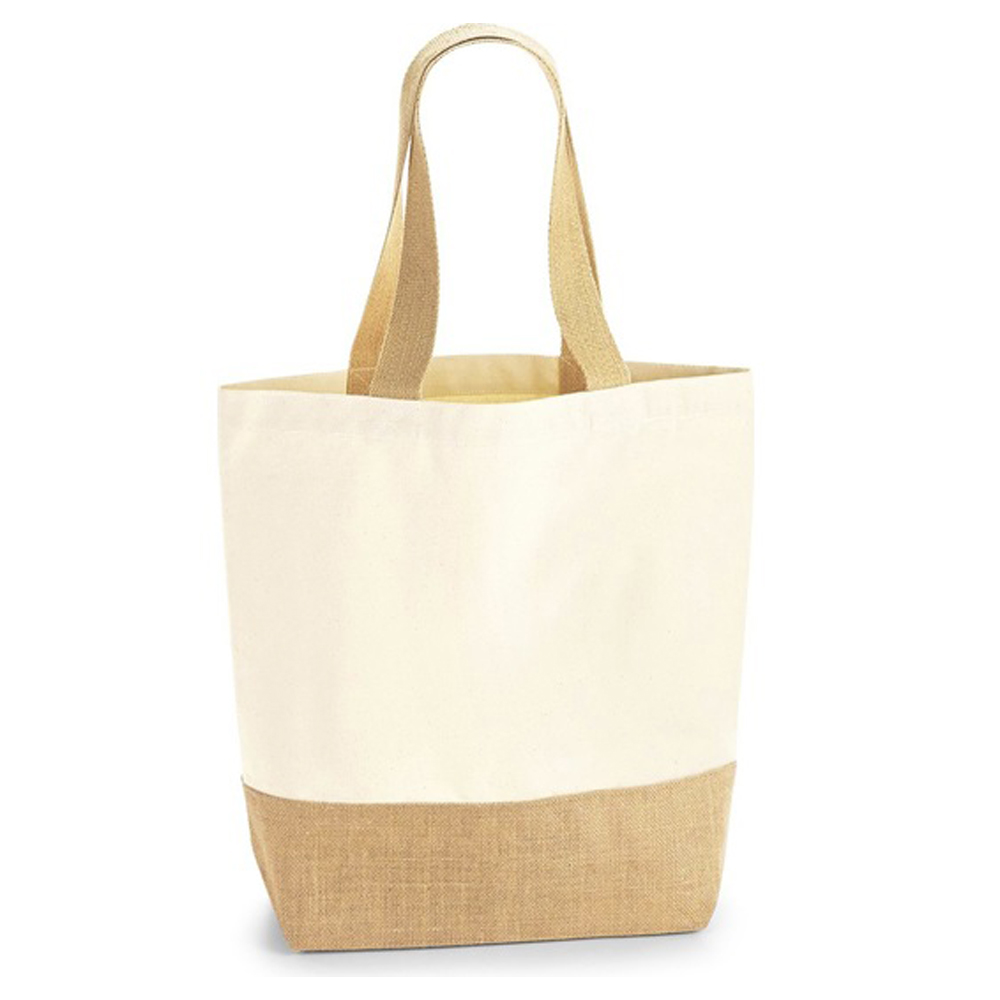 WM450 Westford Mill Jutetasche Einkaufstasche
