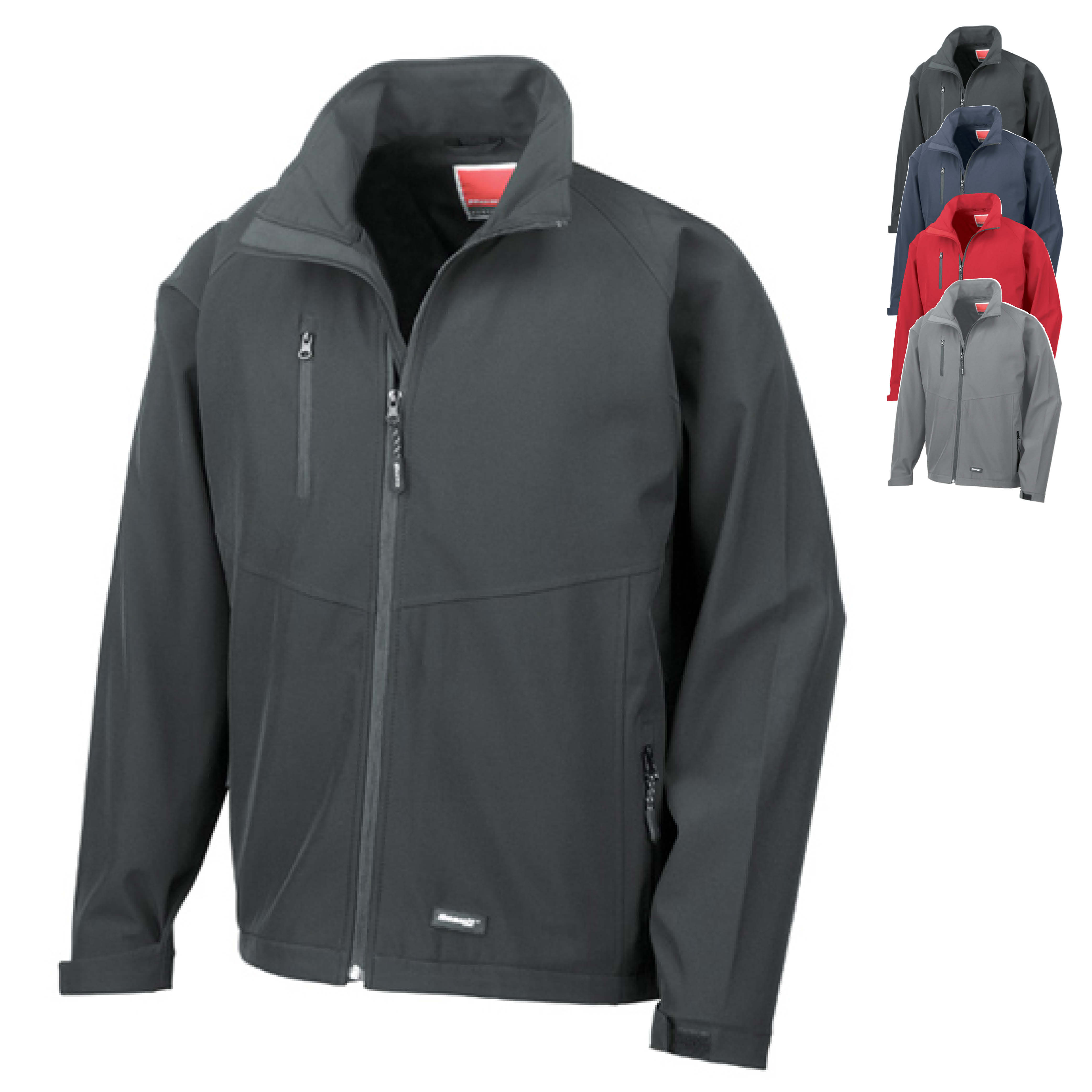 RT128M Result Herren Softshell Jacke wasserabweisend und atmungsaktiv