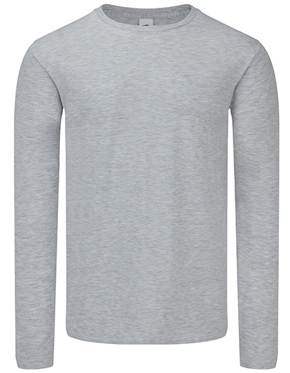 F244 Fruit of the Loom Iconic 150 Classic Langarm T-shirt