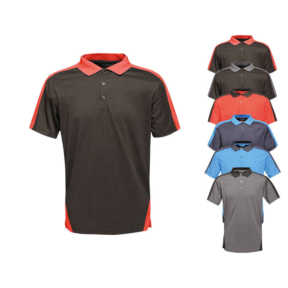 RG1740 Regatta Contrast COOLWEAVE Polo kurzarm