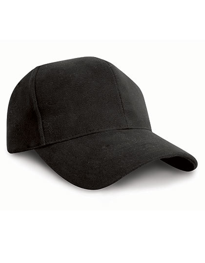 RH25 Result Headwear Kappe Beschichtete Baumwollverstärkung innen an den Vorderseiten